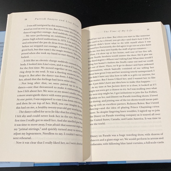 The Time of My Life by Patrick Swayze & Loss Niemi - Hardcover Novel - Picture 8 of 9
